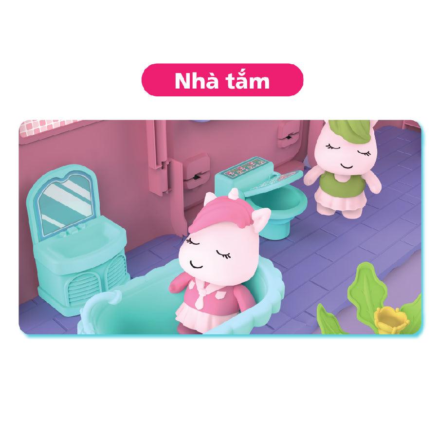 Ngôi Nhà Kỳ Lân Hồng SWEET HEART SH4271