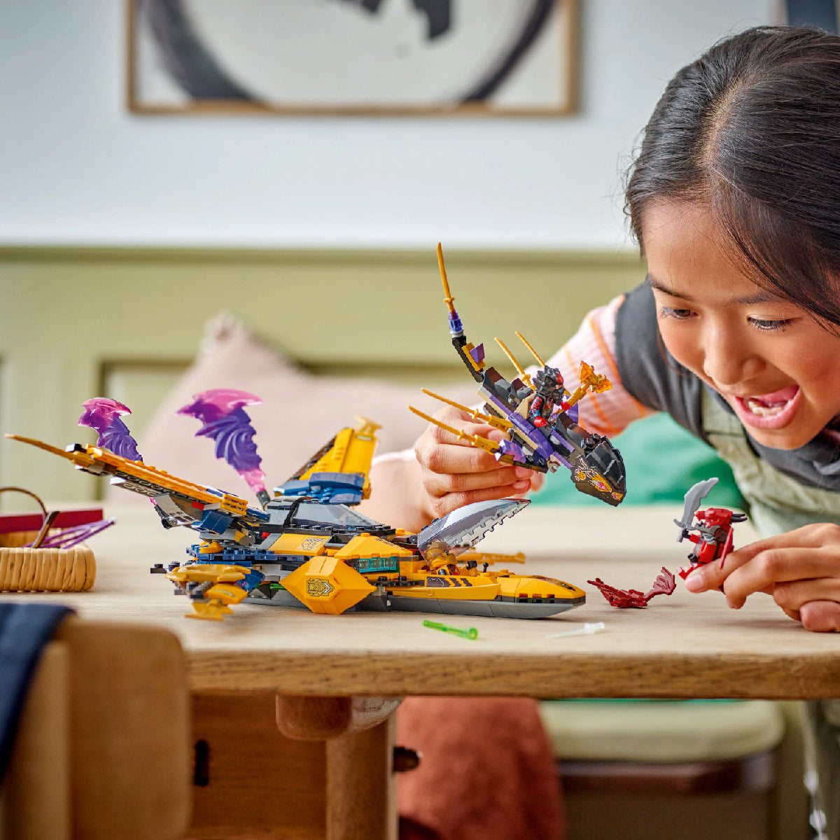Đồ Chơi Lắp Ráp Chiến Giáp Và Máy Bay Chiến Đấu Của Arin LEGO NINJAGO 71833