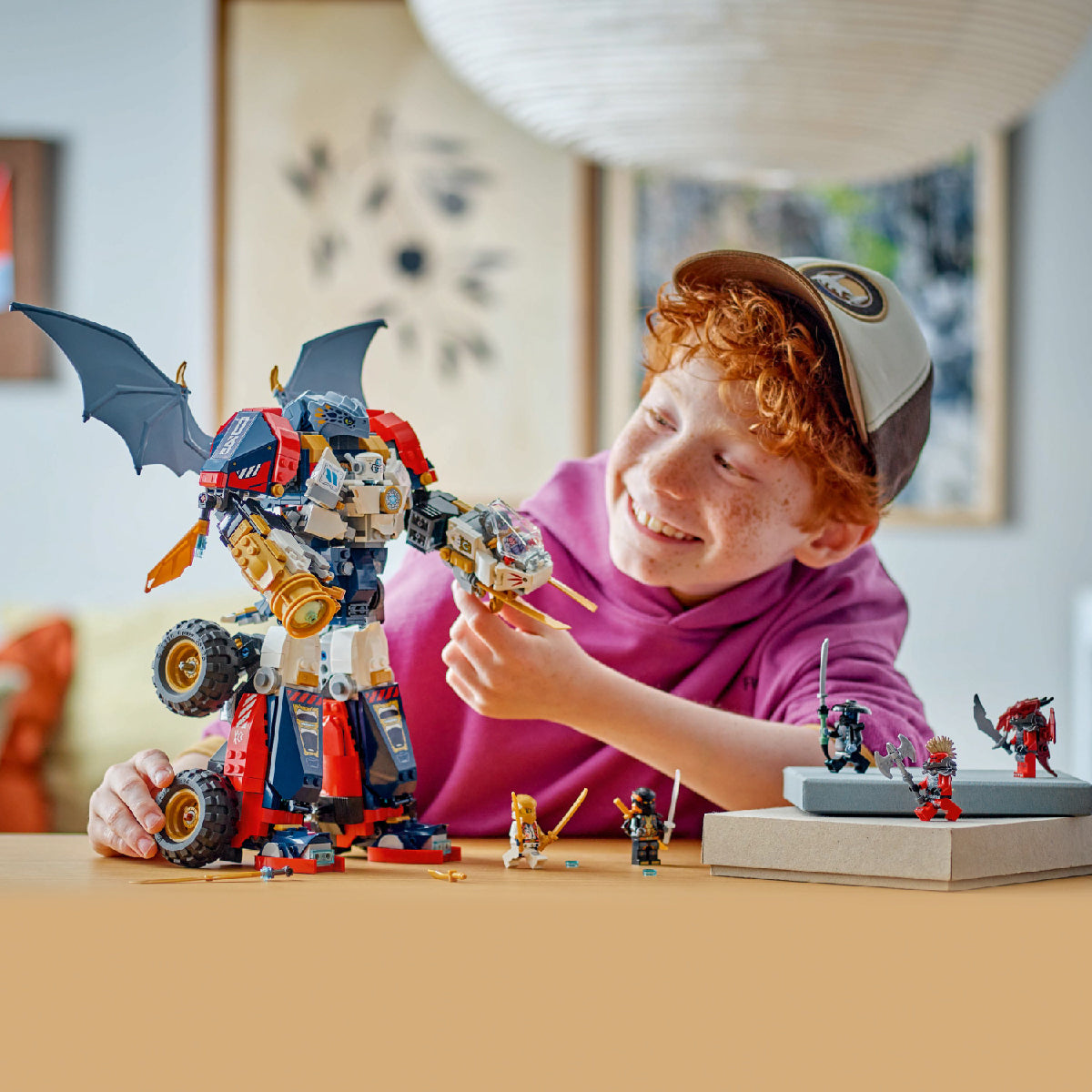 Đồ Chơi Lắp Ráp Chiến Giáp Kết Hợp Của Zane LEGO NINJAGO 71834