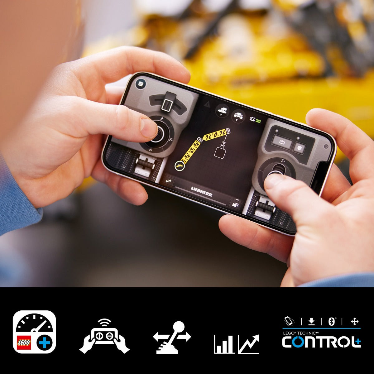 Assembly toy Liebherr Crawler Crane LR 13000 LEGO TECHNIC 42146