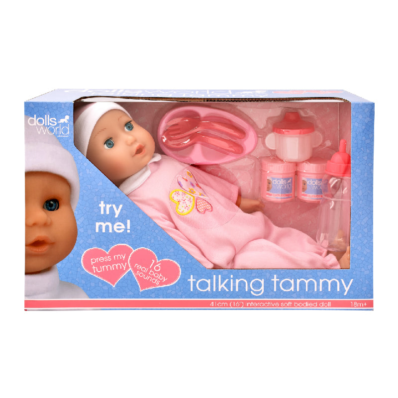 Bé Tammy Tập Nói Dollsworld Dw60452