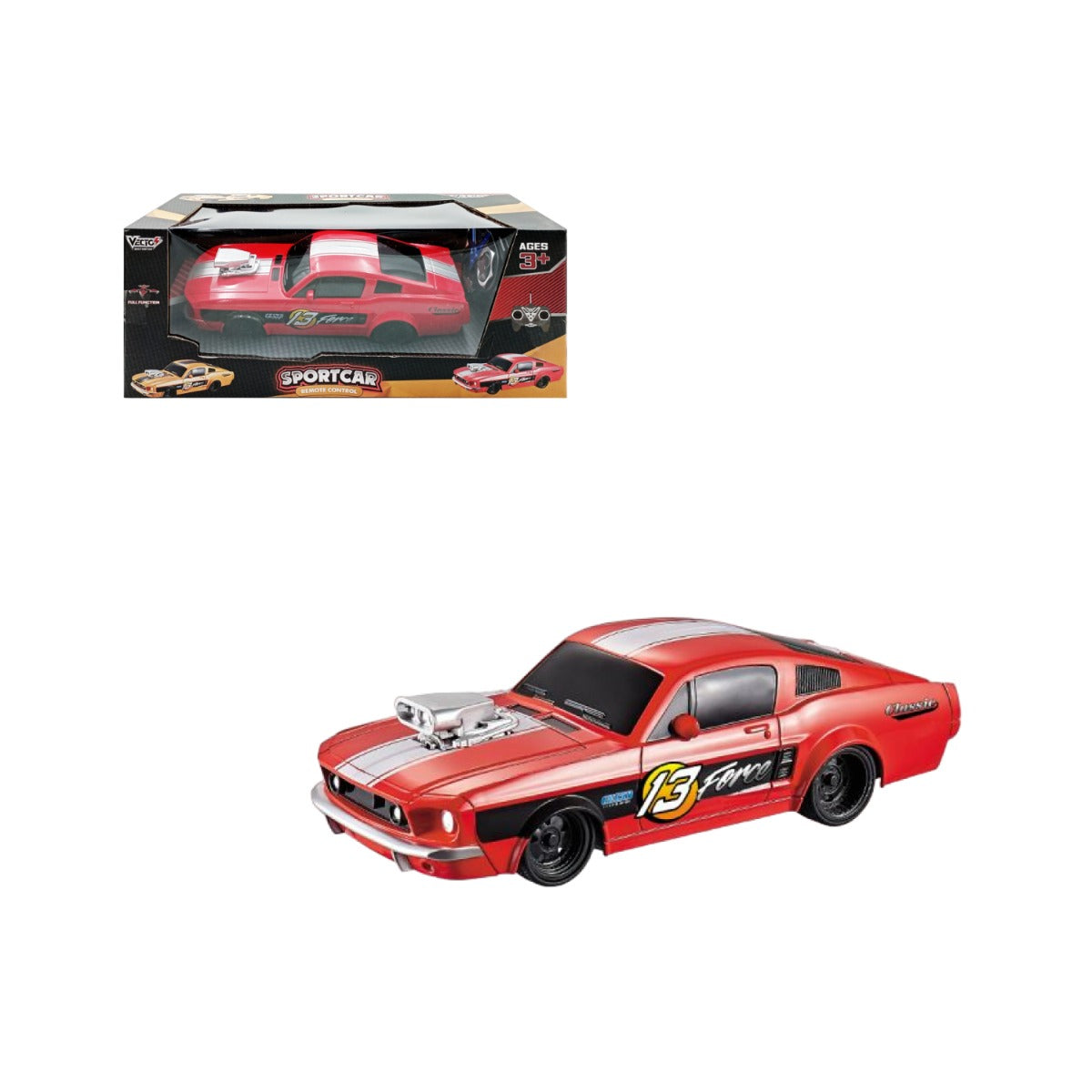 Đồ chơi xe thể thao điều khiển từ xa (đỏ) VECTO VT1943