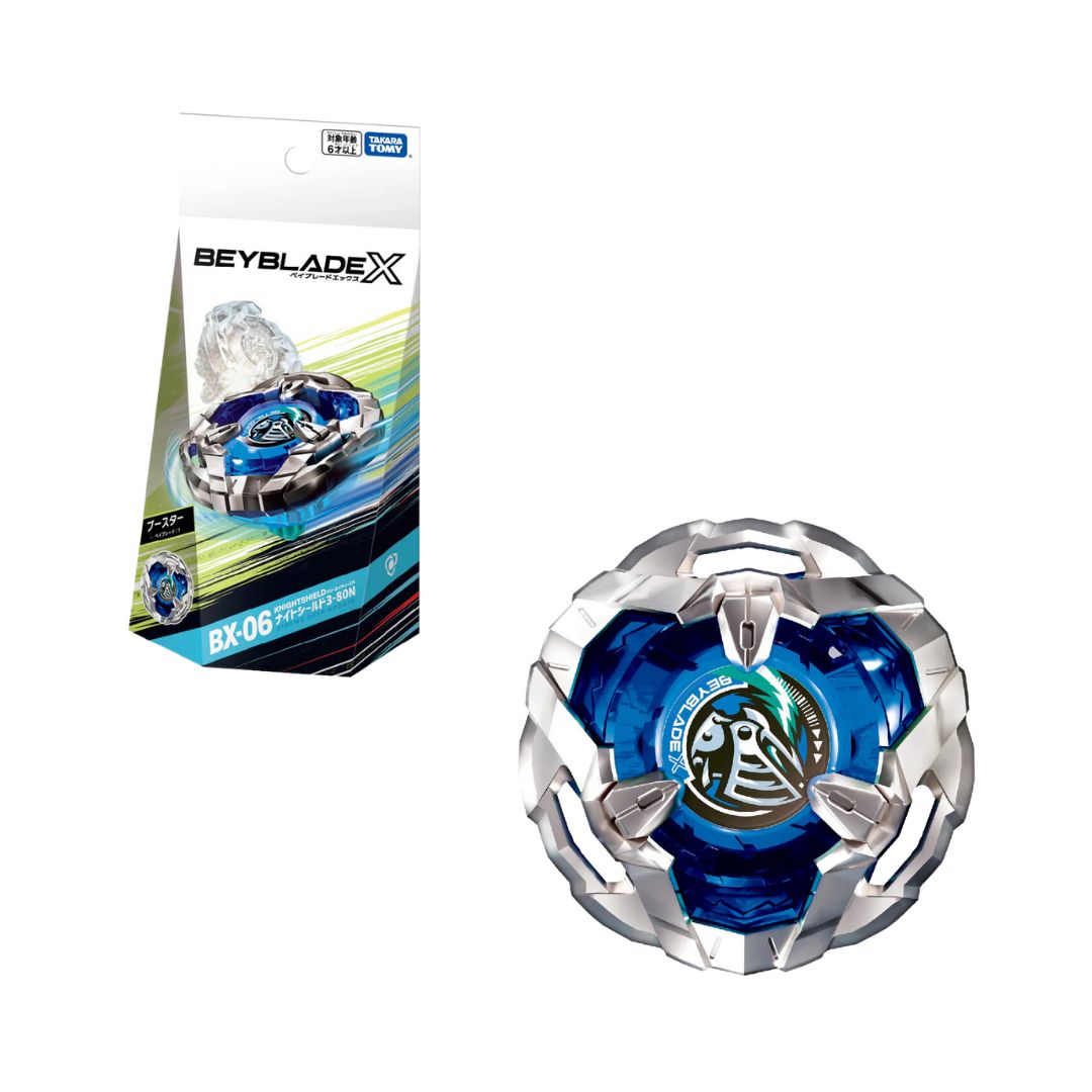 Con Quay Bx-06 Booster Knight Shield 3-80n Beyblade X 910480