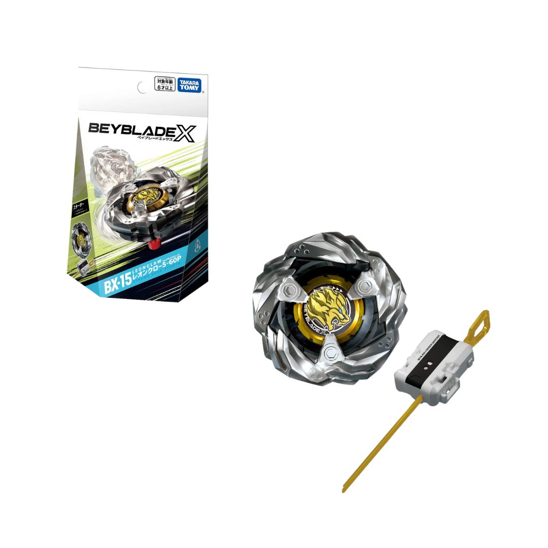 Con Quay Bx-15 Starter Leon Claw 5-60p Beyblade X 913030