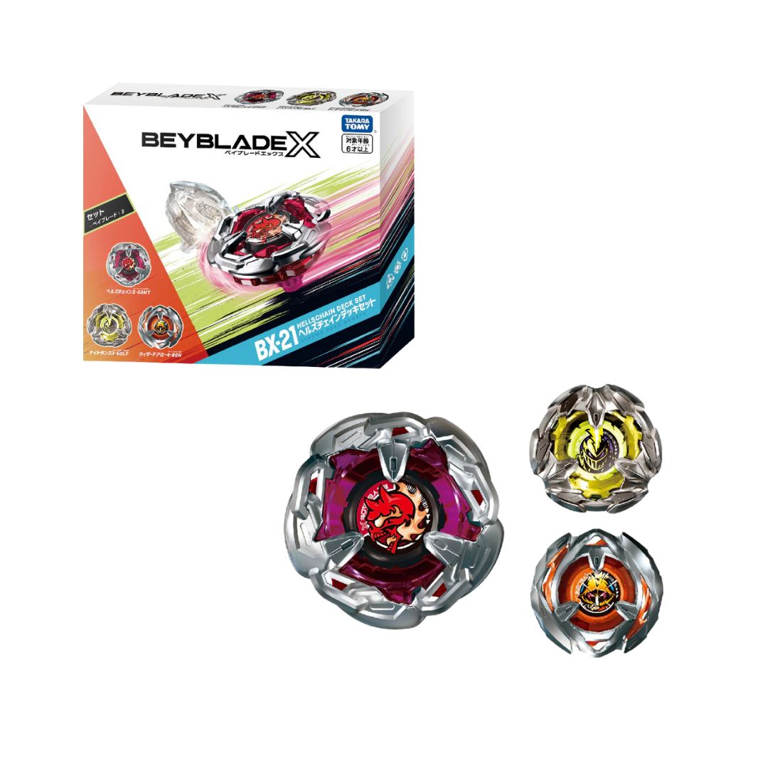 Con Quay Bx-21 Battle Deck Set L Beyblade X 913085