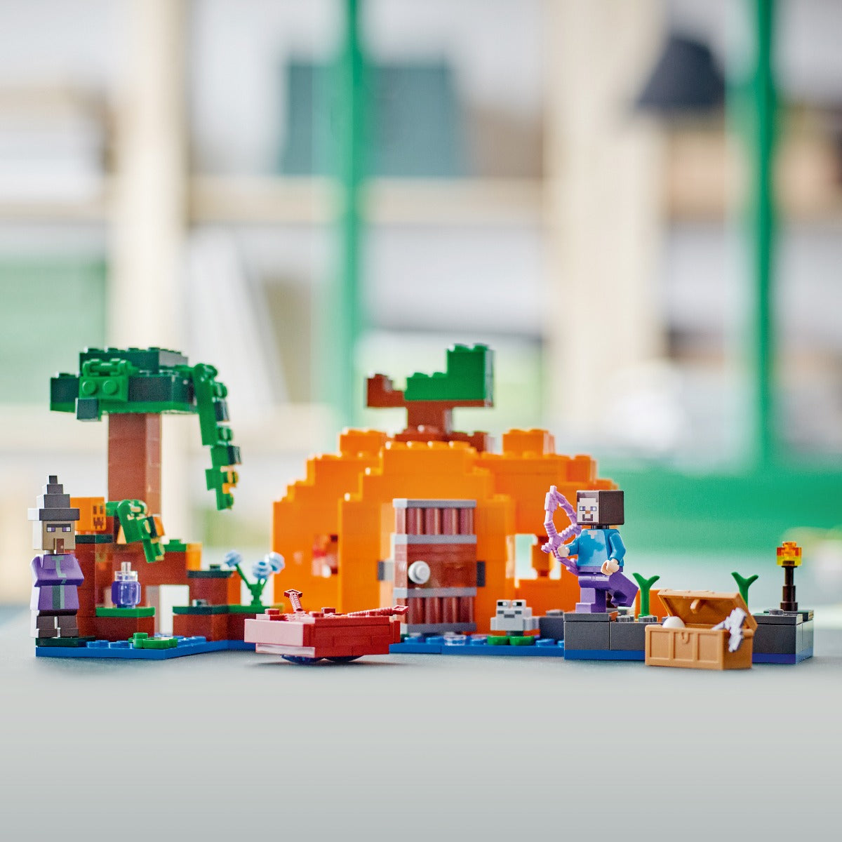 Đồ chơi lắp ráp Nông Trại Bí Ngô LEGO MINECRAFT 21248