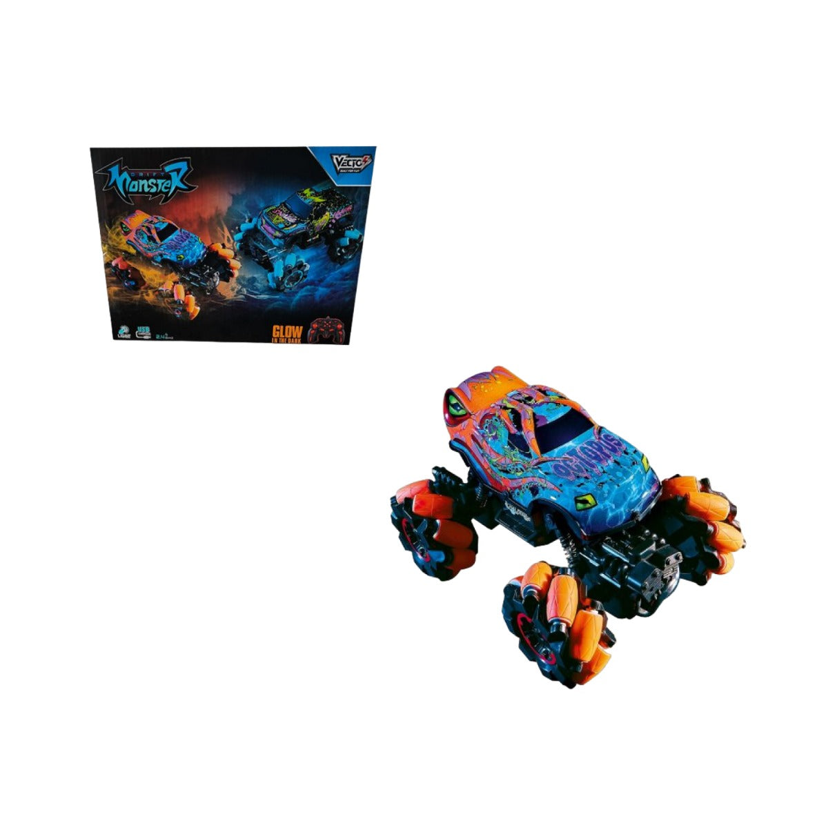 Đồ chơi xe Bạch tuộc vương bánh xe drift điều khiển từ xa VECTO VT20283-1