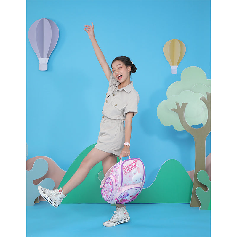 Fancy Fairy Forest Pink Backpack CLEVERHIPPO BF1224