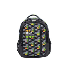 Zipit Backpack - Game Land Black CLEVERHIPPO BG9203