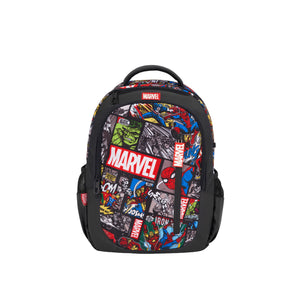 Balo Đi Học, Đi Chơi Zipit Siêu Anh Hùng Marvel Đen CLEVER HIPPO BLM9207