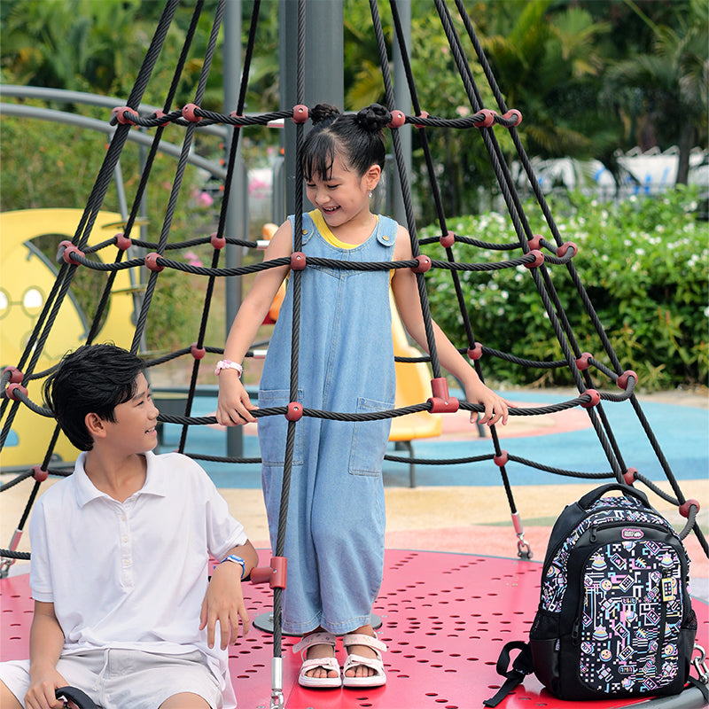 Zipit Emoji World Backpack Black CLEVERHIPPO BM9205