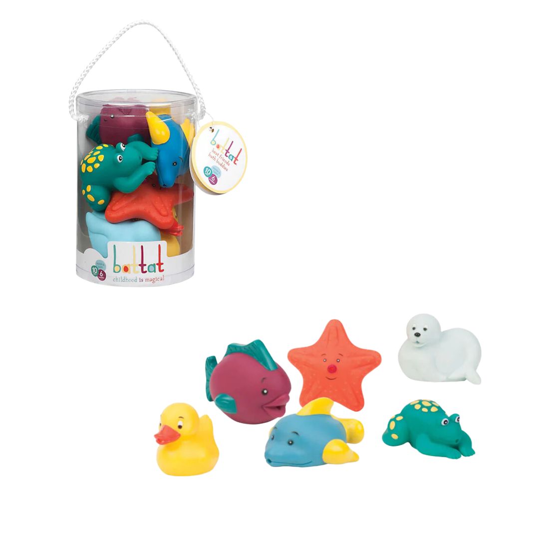Bộ Đồ Chơi Nhà Tắm Hình Thú Battat Bt2602z