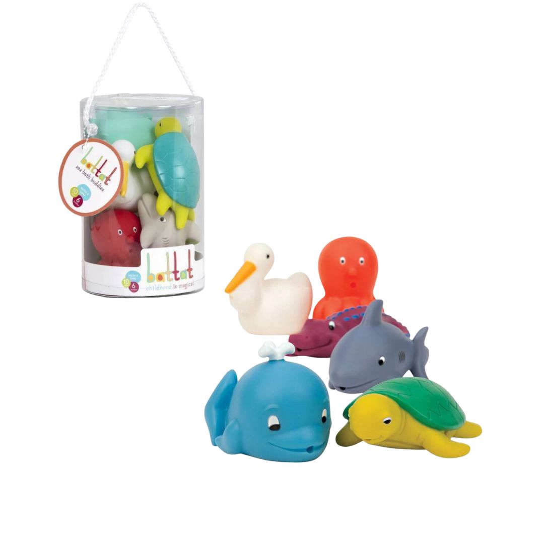 Bộ Đồ Chơi Nhà Tắm - Sinh Vật Biển Battat Bt2605z