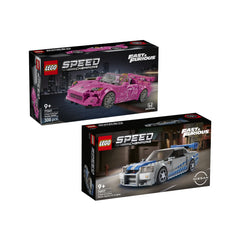 Combo Đồ Chơi Lắp Ghép Xe Honda S200 Và Nissan Skyline LEGO SPEED CHAMPIONS CBXE1402