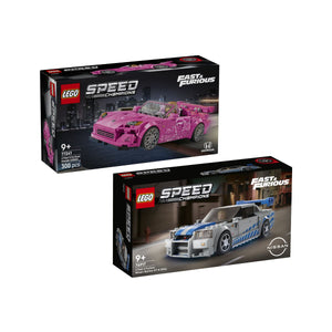 Combo Đồ Chơi Lắp Ghép Xe Honda S200 Và Nissan Skyline LEGO SPEED CHAMPIONS CBXE1402