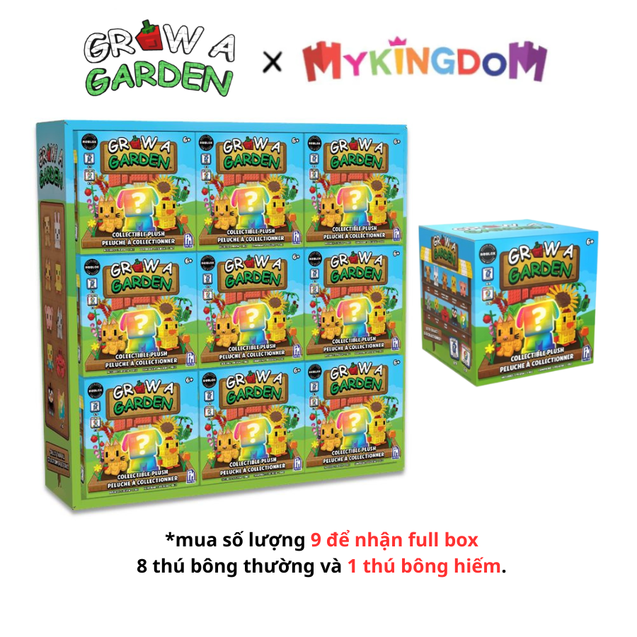 Đồ Chơi Roblox Thú Nhồi Bông Vật Nuôi Bí Ẩn GROW A GARDEN CP6100