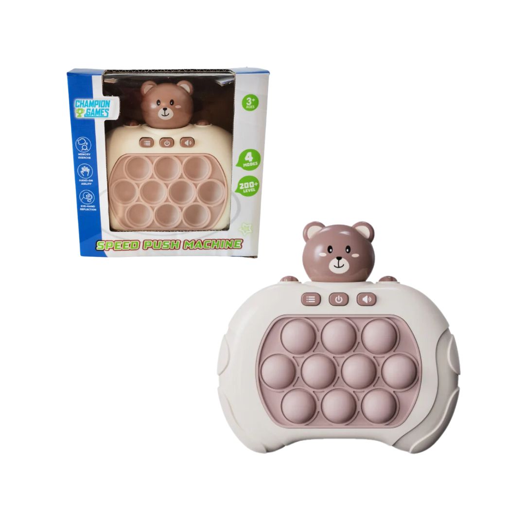 Trò Chơi Pop It 200 Cấp Độ Gấu Teddy Champion Games Cpgjh04