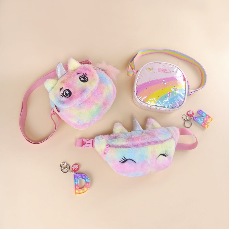 Túi Đeo Cutie Unicorn Galaxy CLEVERHIPPO CRA2202