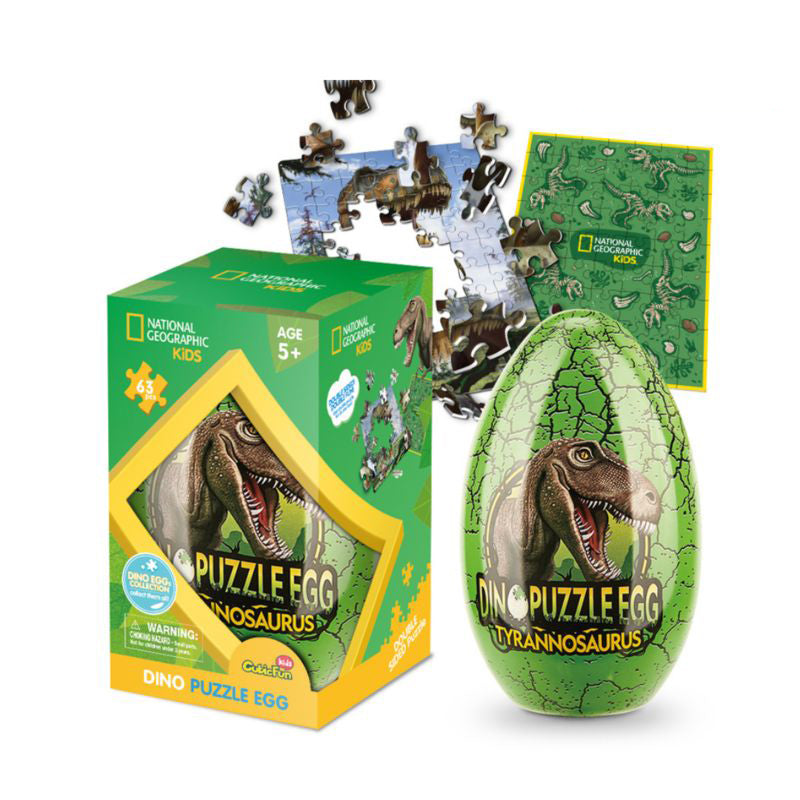 Xếp Hình 2d Nat Geo: Trứng Khủng Long Tyrannosaurus Rex Puzzles Ds1041h