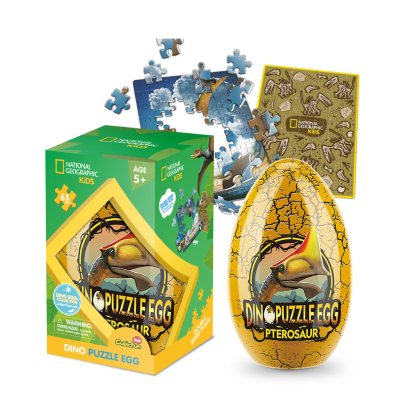 Xếp Hình 2d Nat Geo: Trứng Khủng Long Pterosaur Puzzles Ds1044h
