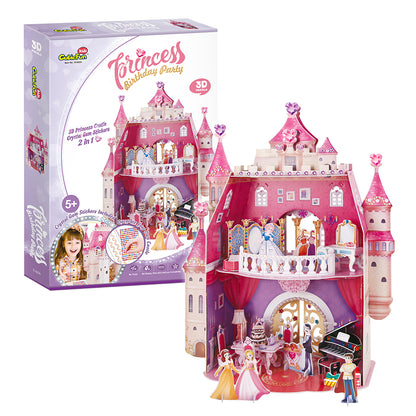 Đồ chơi trẻ em xếp hình 3D: Bữa tiệc sinh nhật của công chúa PUZZLES E1622H