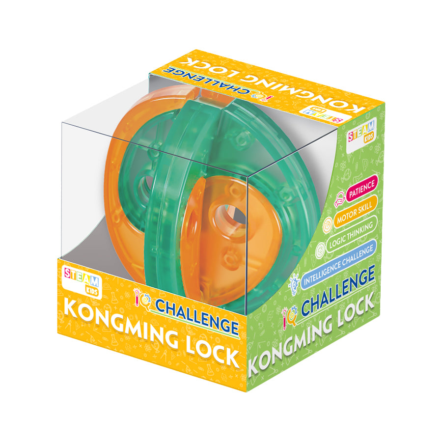 Đồ Chơi Hack Não Khóa Khổng Minh Khối Cầu Lục Anh Sắc Steam Eqy8063