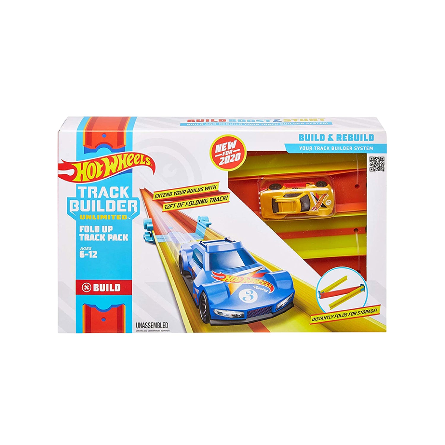 Bộ Đường Đua Xếp Gọn Hot Wheels Glc87