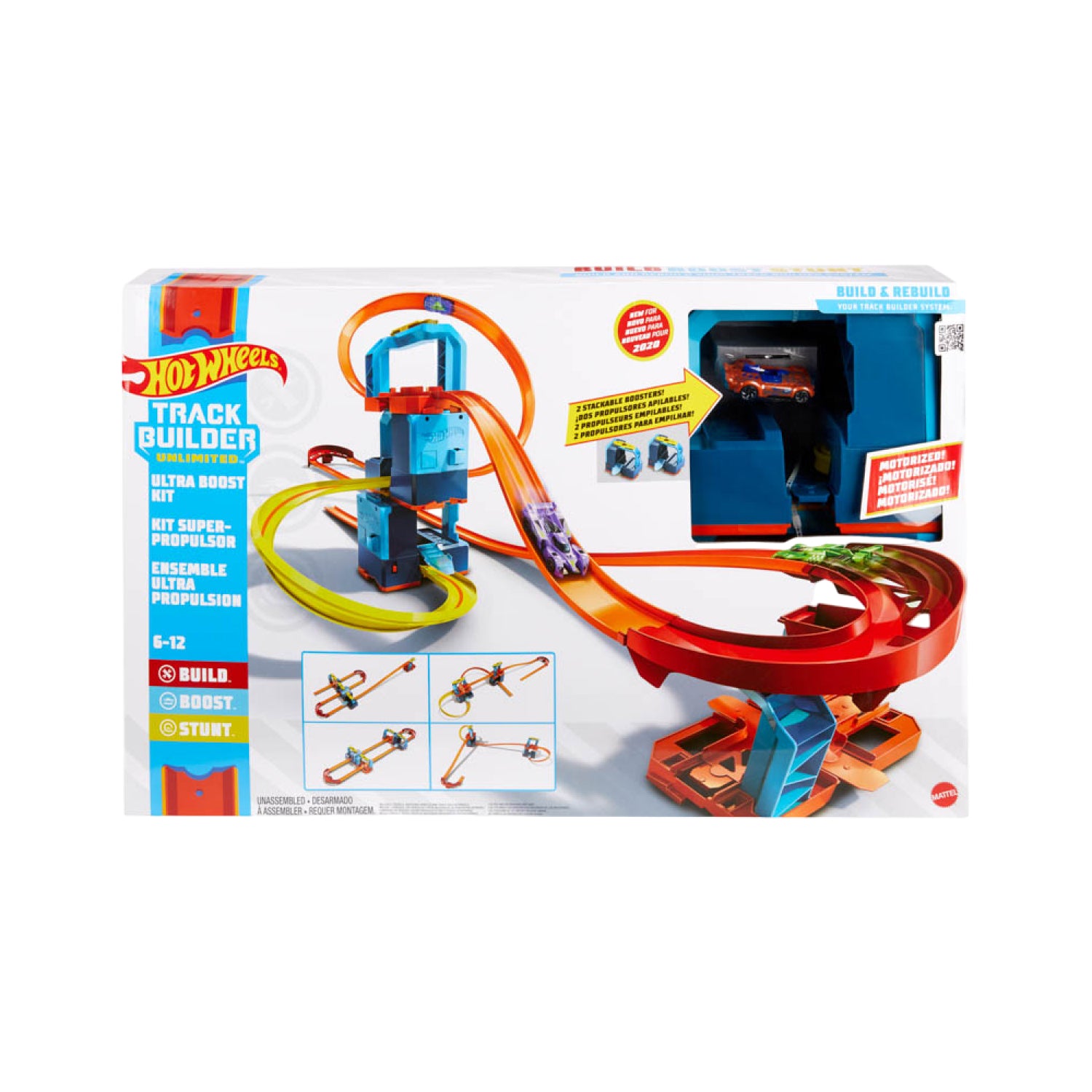 Bộ Đường Đua Hot Wheels Lượn Vòng Siêu Cấp Hot Wheels Glc97