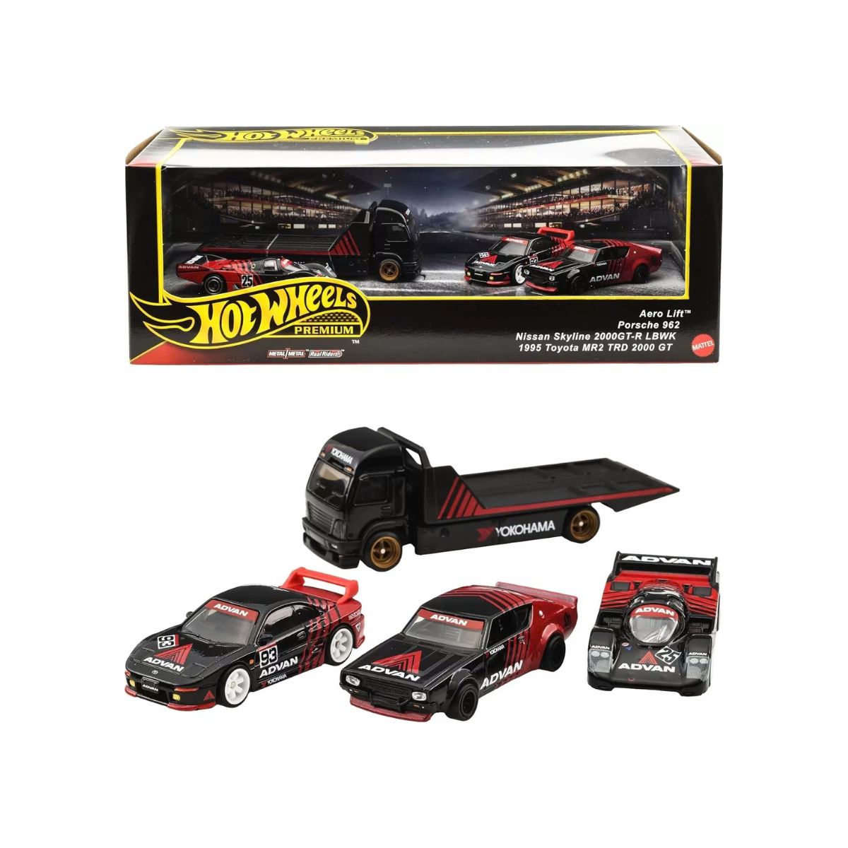 Bộ Tứ Siêu Xe Sang Trọng HOT WHEELS GMH39