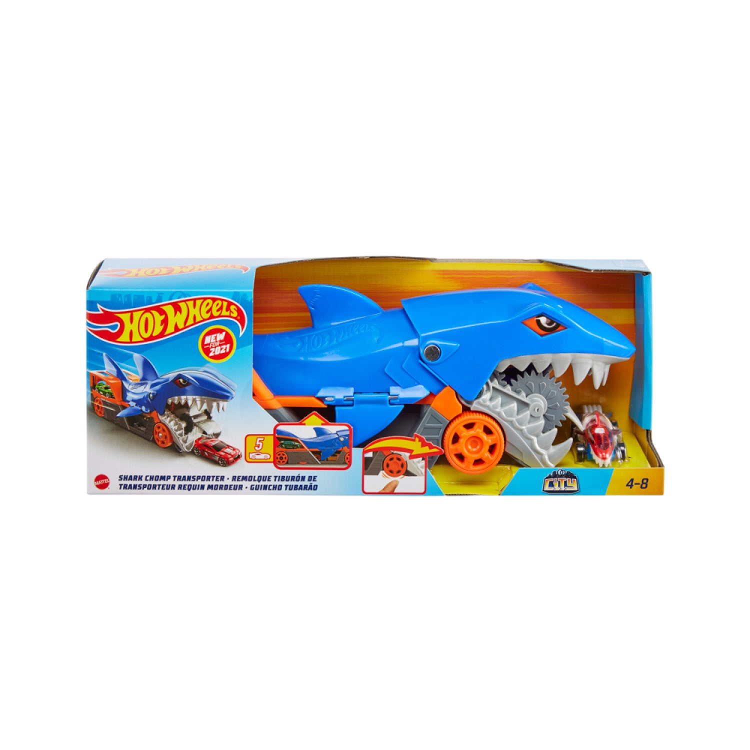 Chiến Xe Cá Mập Cuồng Nộ Hot Wheels Gvg36