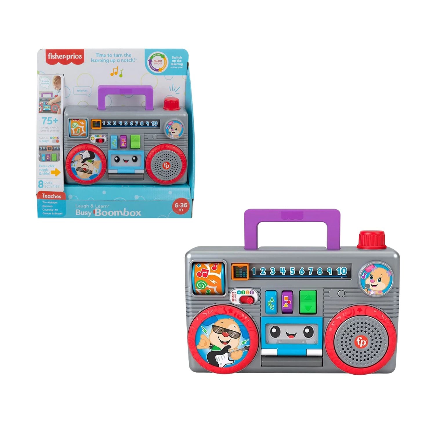 Máy Phát Nhạc Vui Học Cho Bé Fisher Price Mattel Gwn49
