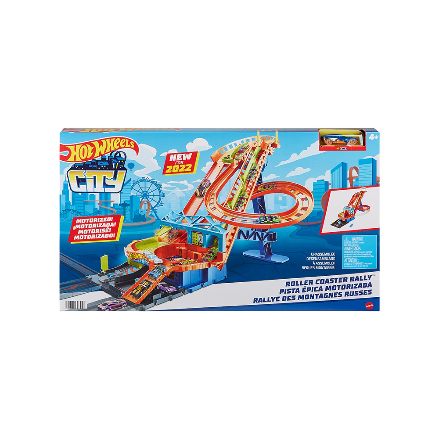 Bộ Tàu Lượn Siêu Tốc Hot Wheel Hot Wheels Hdp04