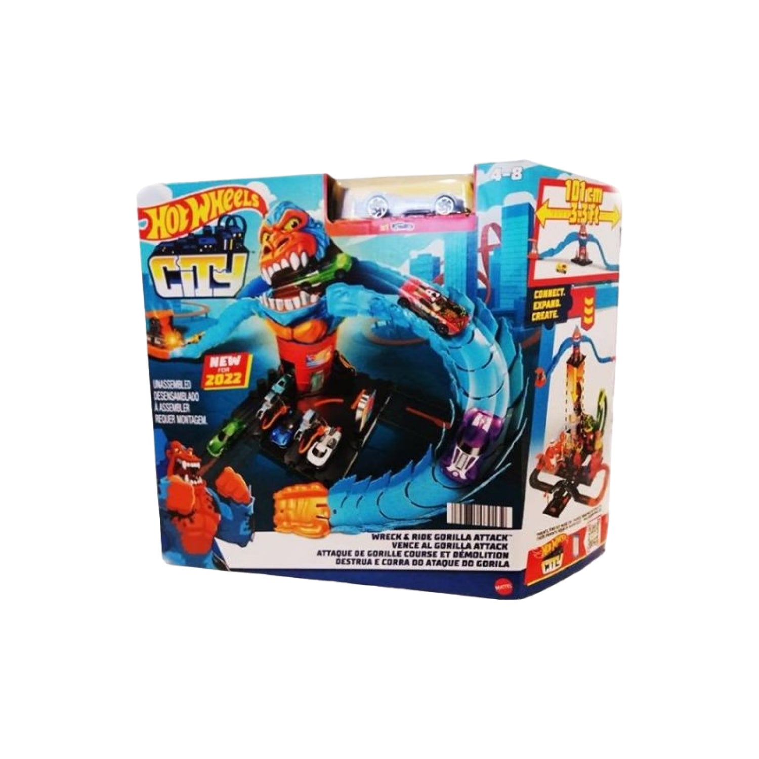 Gorilla Hung Bạo Hot Wheels City Hot Wheels Hdr29