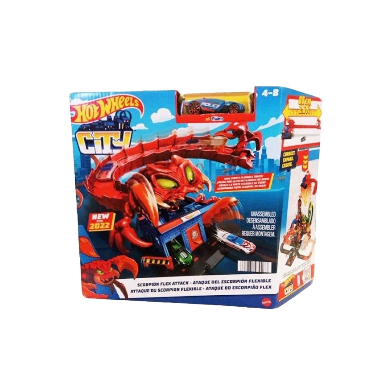 Bò Cạp Độc Dược Hot Wheels City Hot Wheels Hdr29