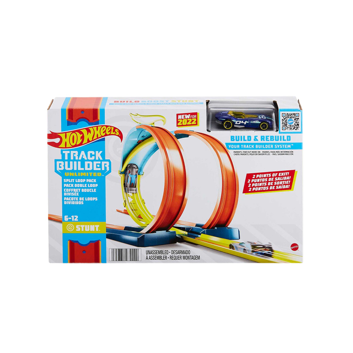 Bộ Đường Đua Song Song Xoắn Vòng Hot Wheels Glc87