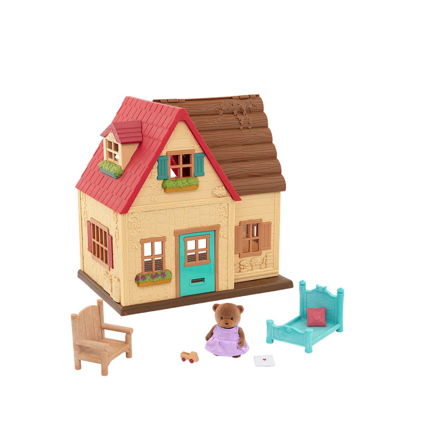 Nhà ngói đỏ ấm áp LIL WOODZEEZ WZ6624Z