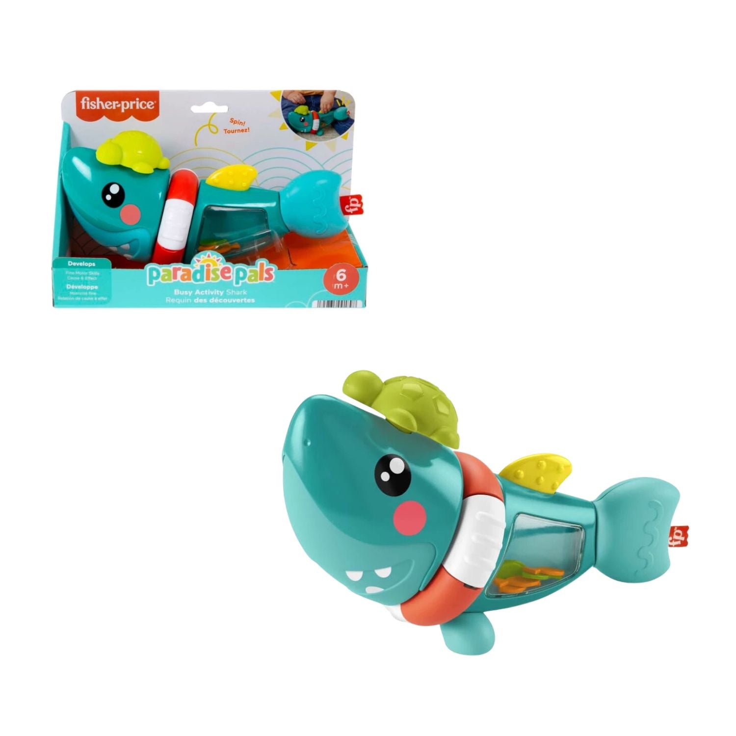 Đồ Chơi Cá Mập Đáng Yêu Cho Bé Fisher Price Mattel Hjp01