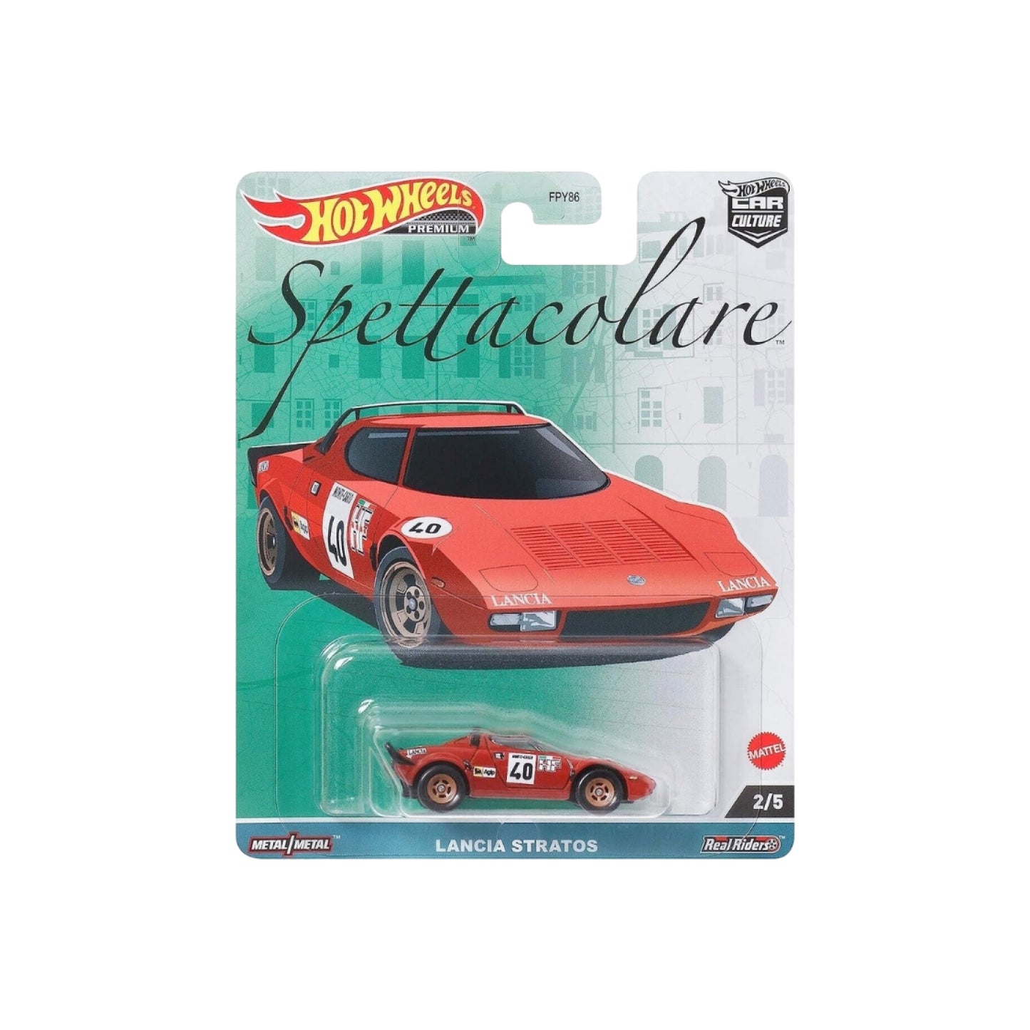 Siêu xe sang trọng LANCIA STRATOS HOT WHEELS FPY86