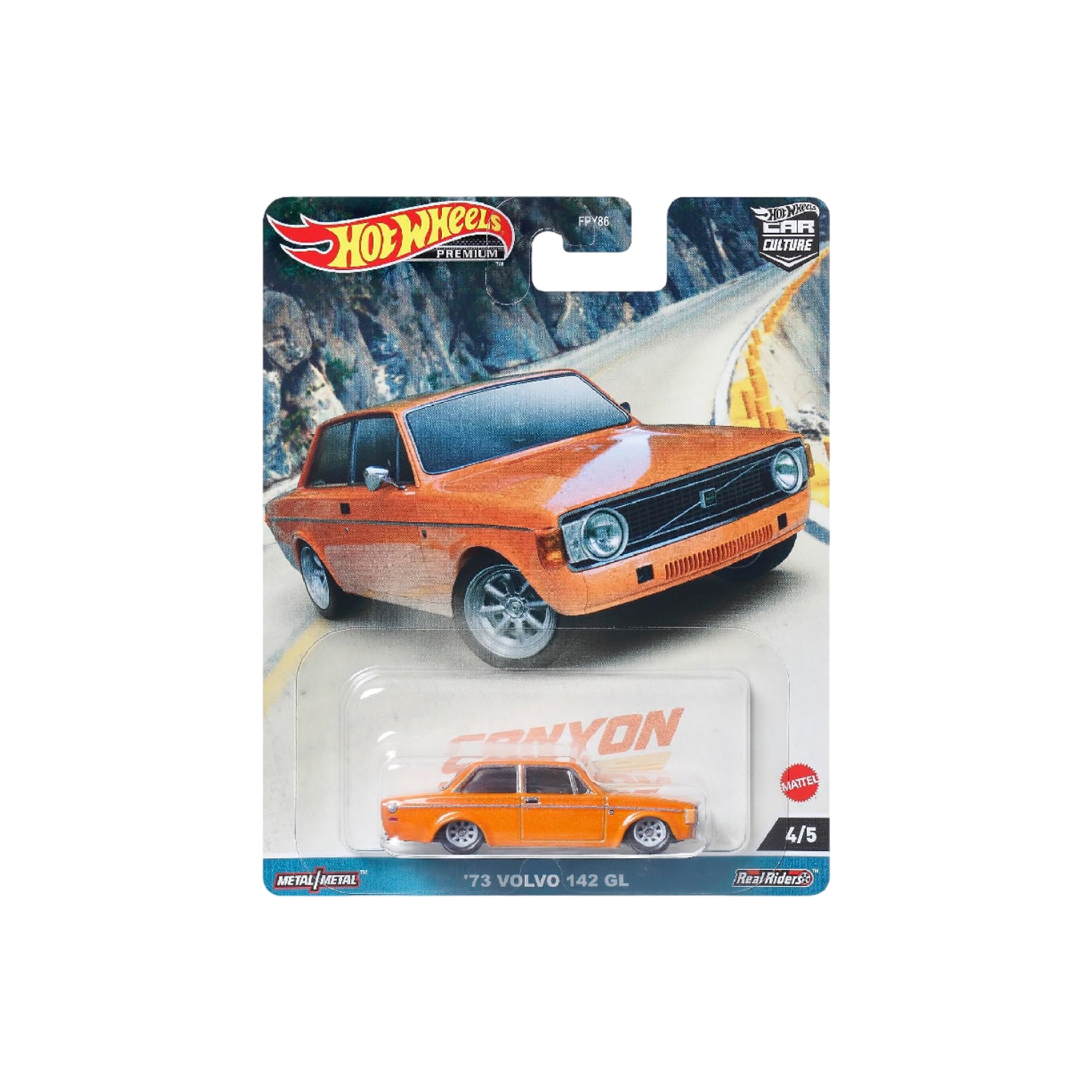 Siêu Xe Sang Trọng 74 Volvo 142 Gl Hot Wheels Fpy86