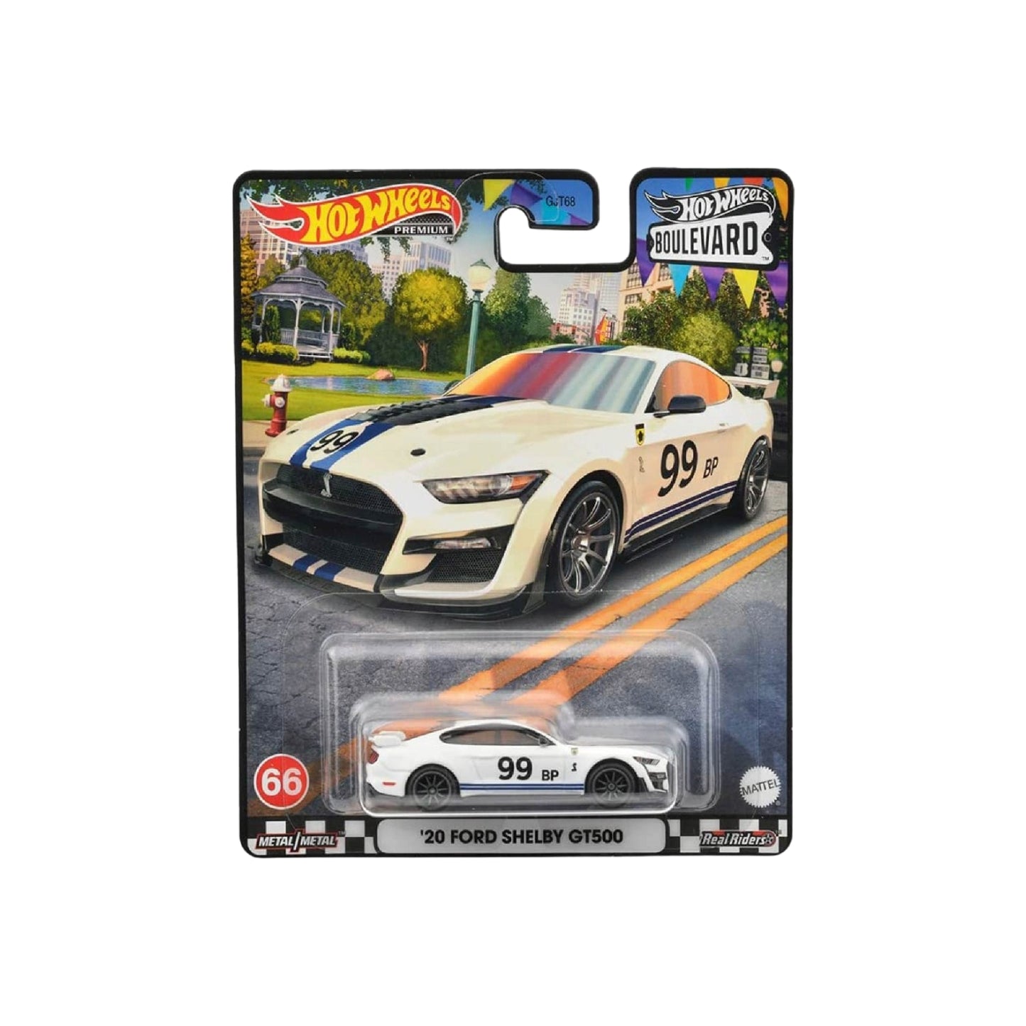 Siêu xe BOULEVARD 2020 FORD MUSTANG SHELBY GT 500 HOT WHEELS GJT68