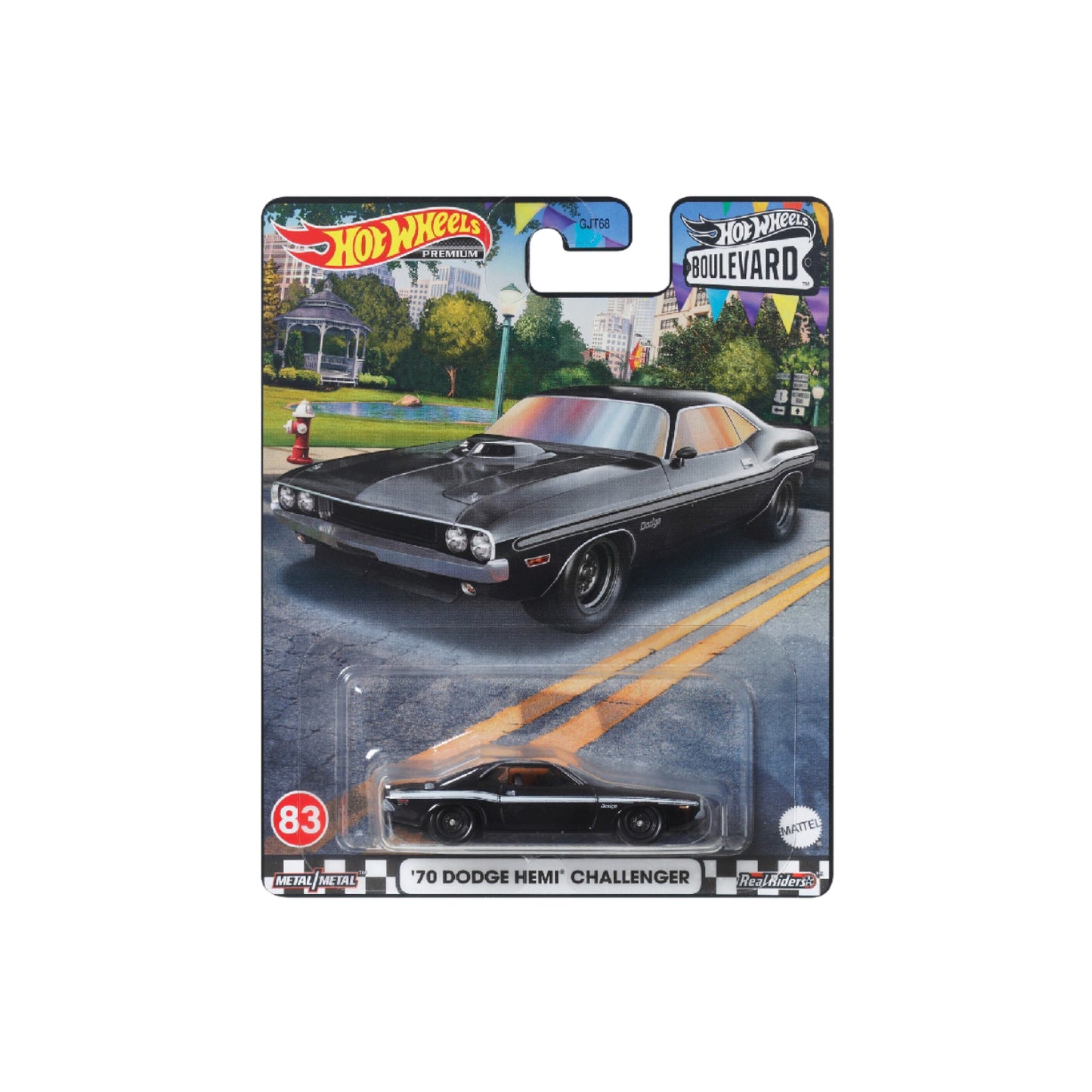 Siêu xe BOULEVARD '70 DODGE HEMI CHALLENGER HOT WHEELS GJT68