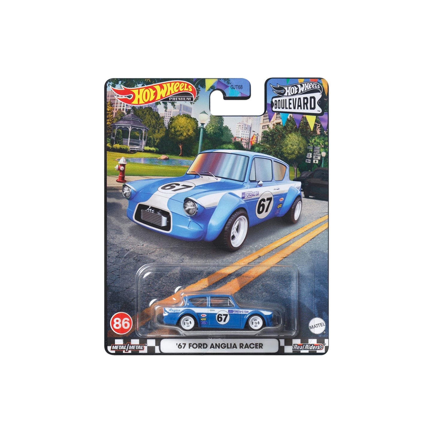 Siêu xe BOULEVARD 62 FORD ANGLIA MODIFIED HOT WHEELS GJT68