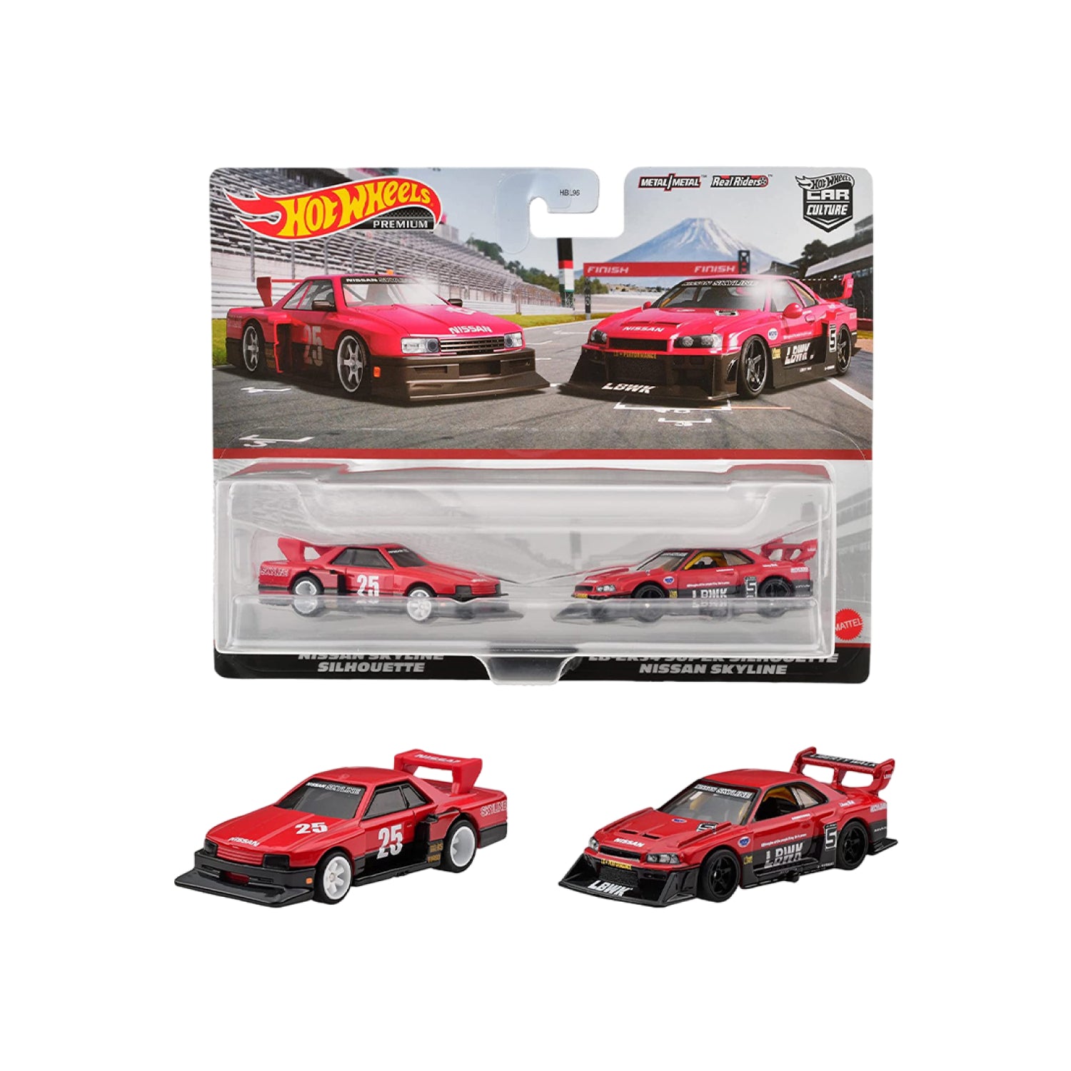 Bộ Đôi Siêu Xe Premiums 1 Hot Wheels Hbl96