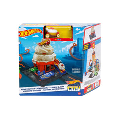 Tiệm Bán Kem Hot Wheels City HOT WHEELS HDR24