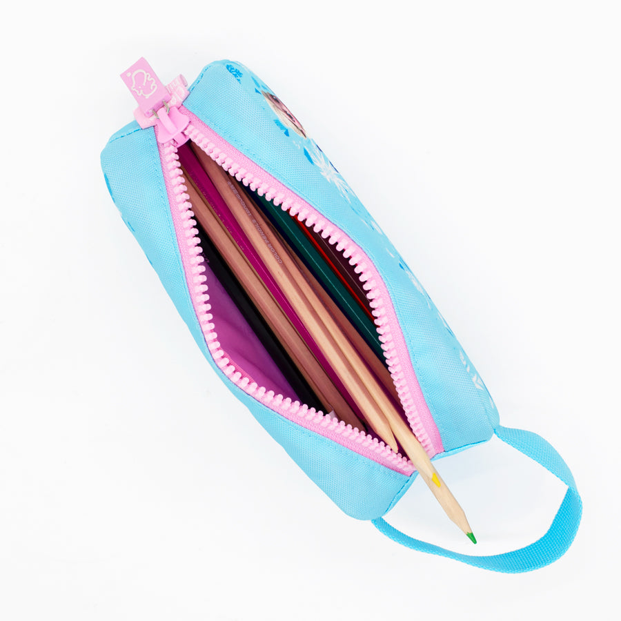 Hộp Bút Classic Nữ hoàng Elsa Xanh CLEVER HIPPO HLF0101