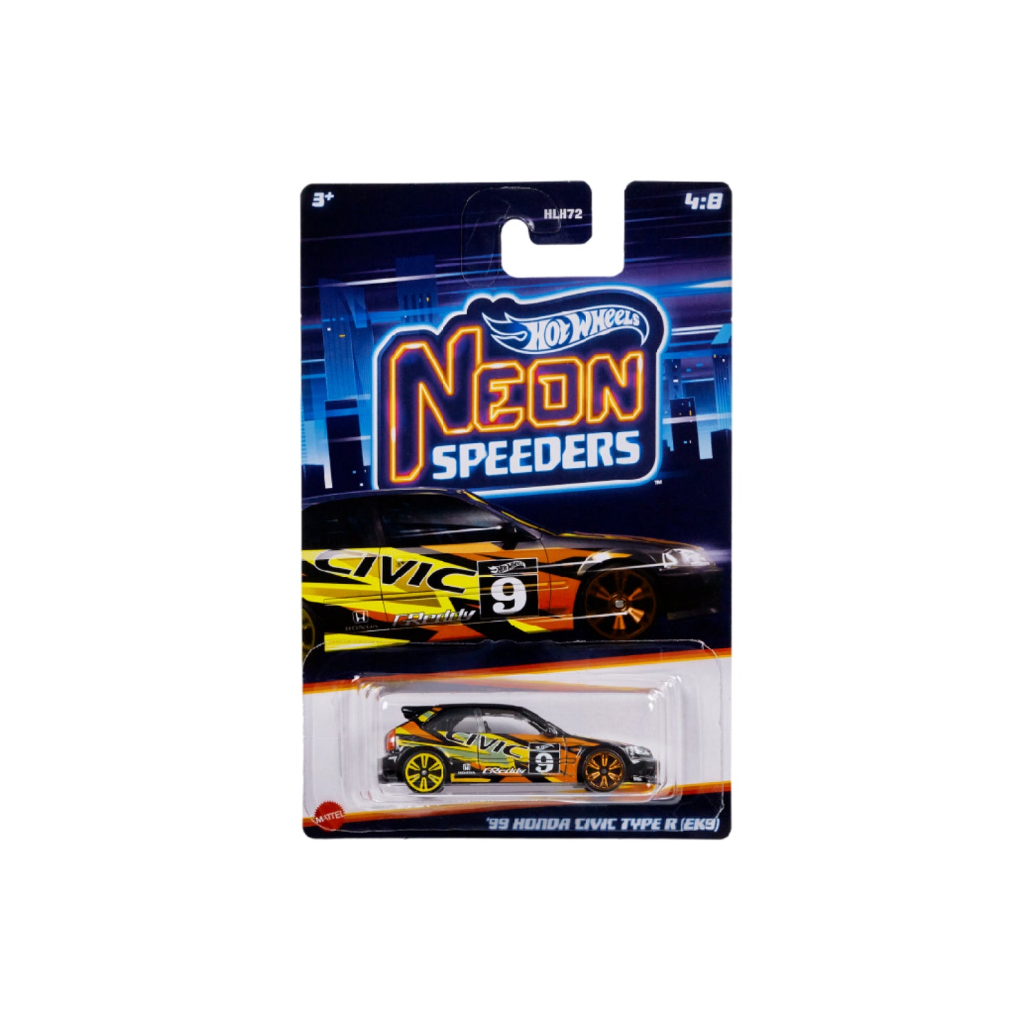 Siêu xe Neon Speeders - 99 HONDA CIVIC TYPE R HOT WHEELS HLH72