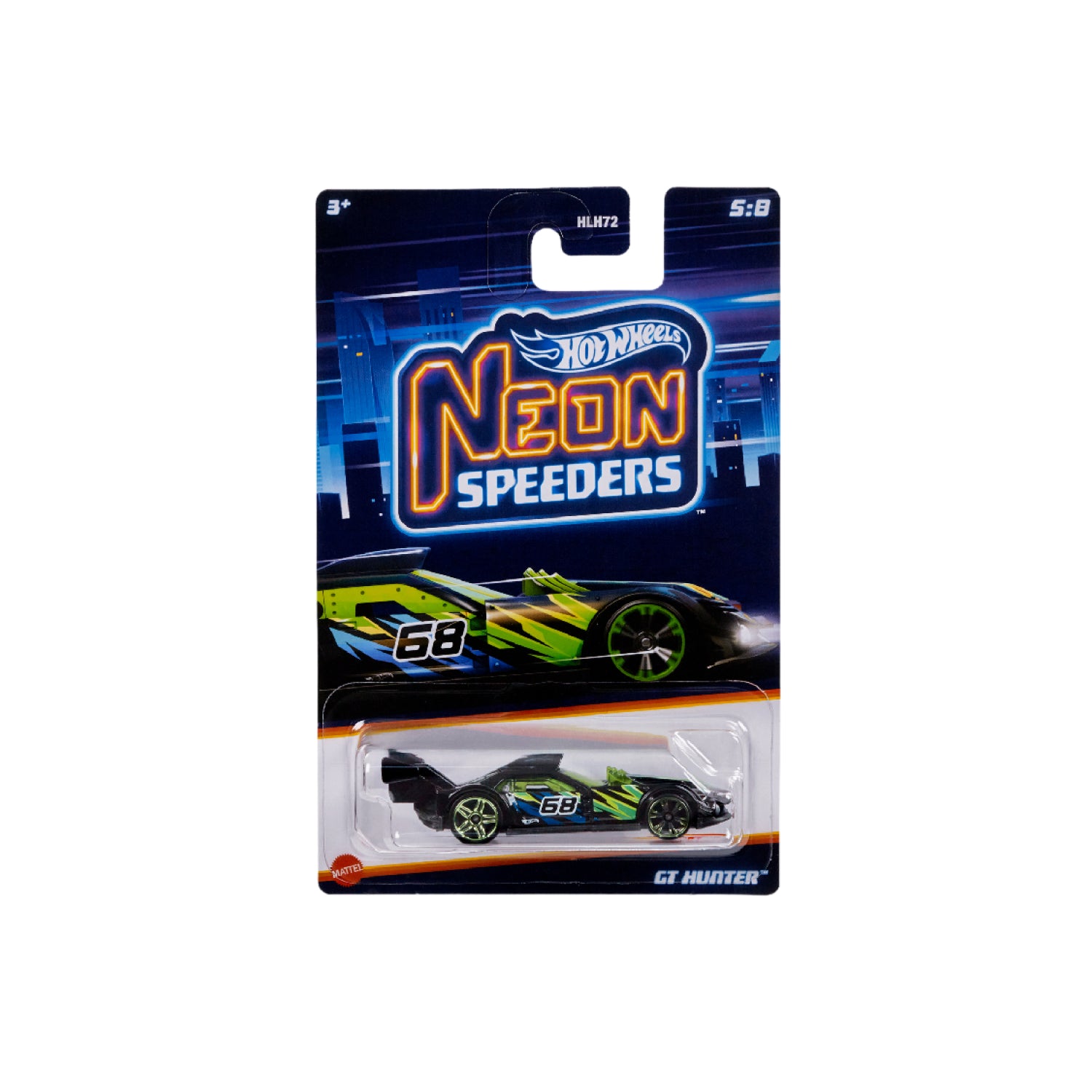 Siêu Xe Neon Speeders - Gt Hunter Hot Wheels Hlh72