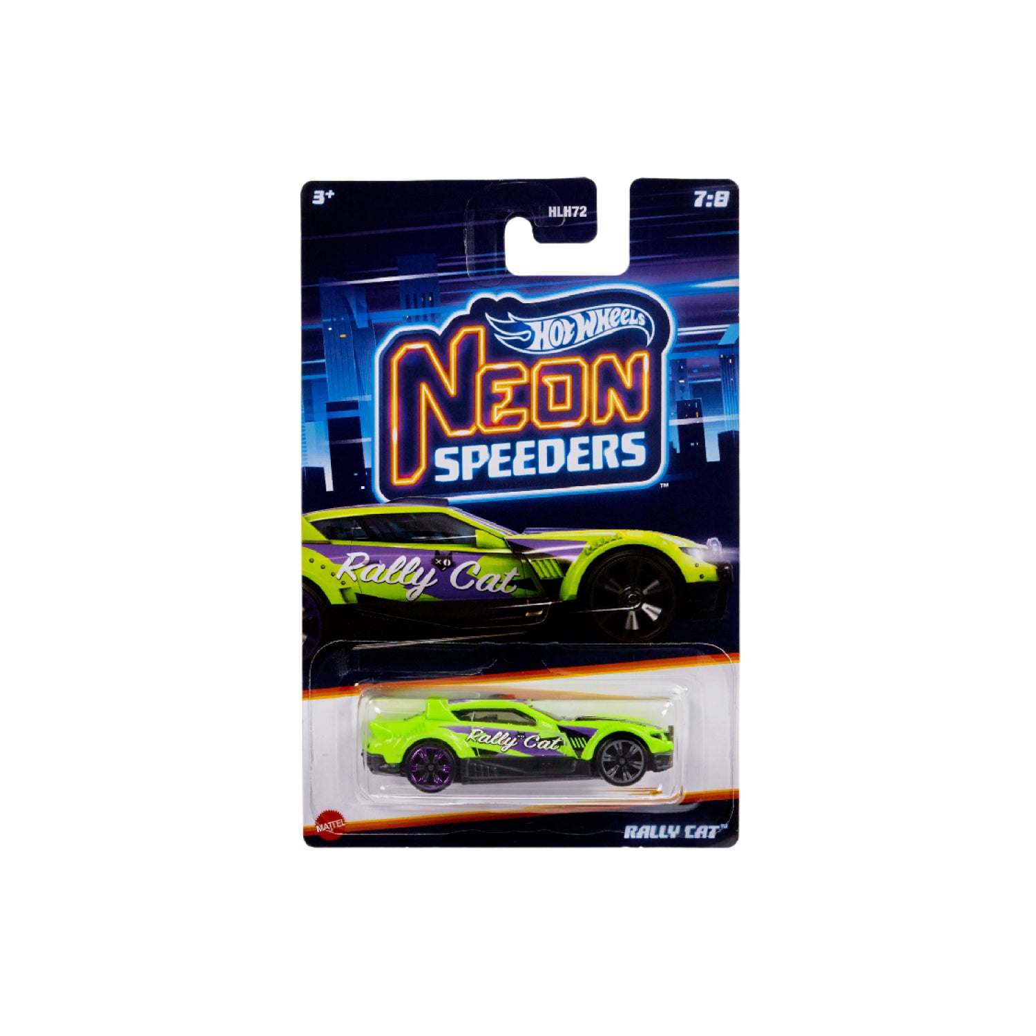 Siêu Xe Neon Speeders - Rally Cat Hot Wheels Hlh72
