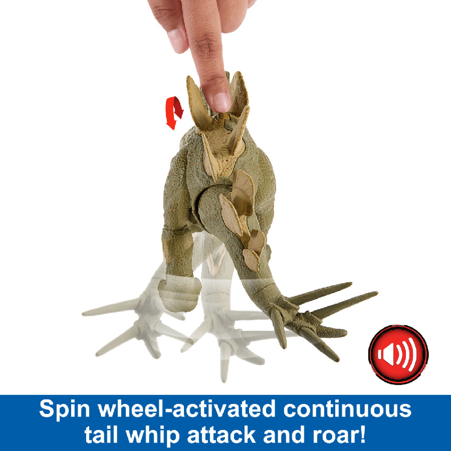 HESPEROSAURUS dinosaur model with sound JURASSIC WORLD MATTEL HLP14 