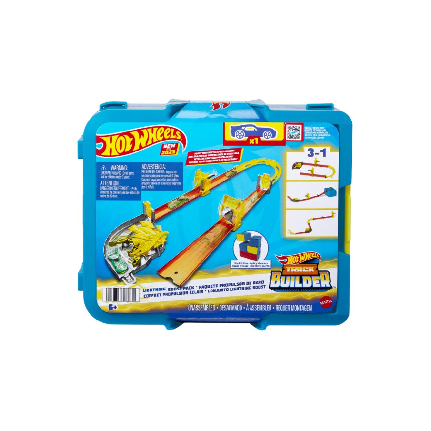 Thùng Phức Hợp - Tia Chớp Ánh Sáng Hot Wheels Hnn38